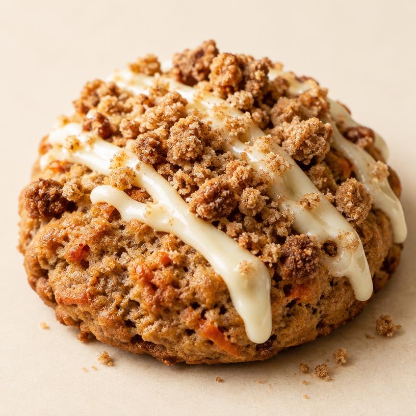 Galleta Crumble: Crumble de Pastel de Zanahoria