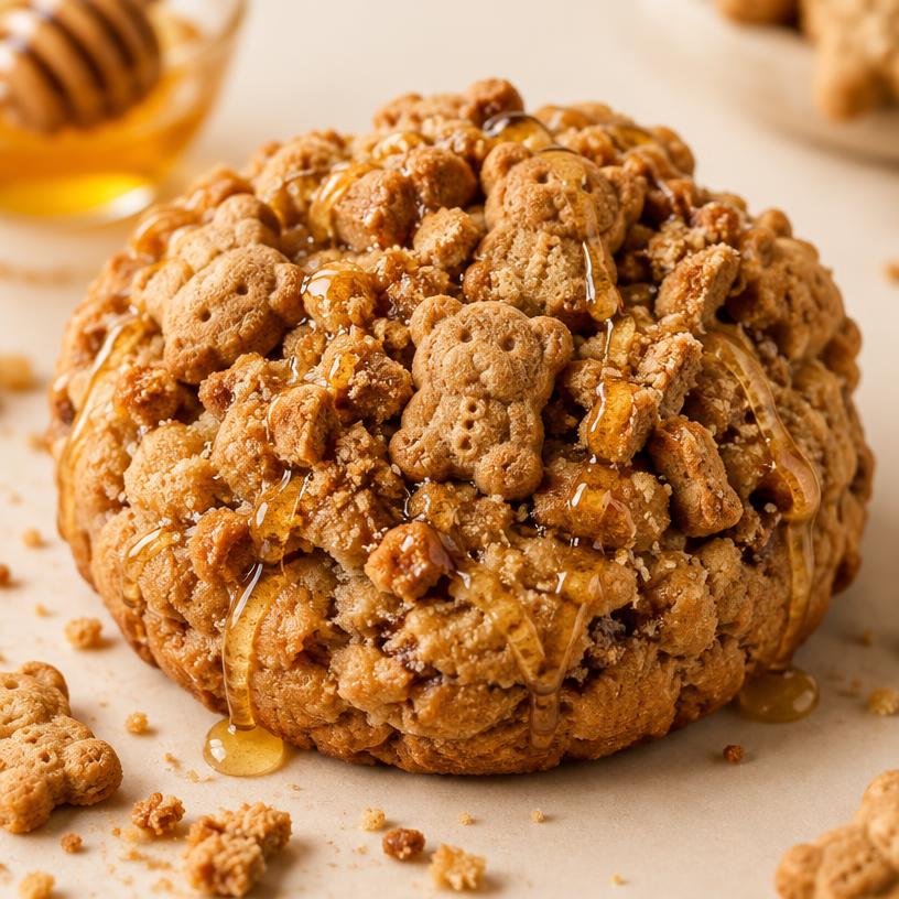Galleta Crumble: Crumble de Pastel de Miel con Galletas Teddy Graham