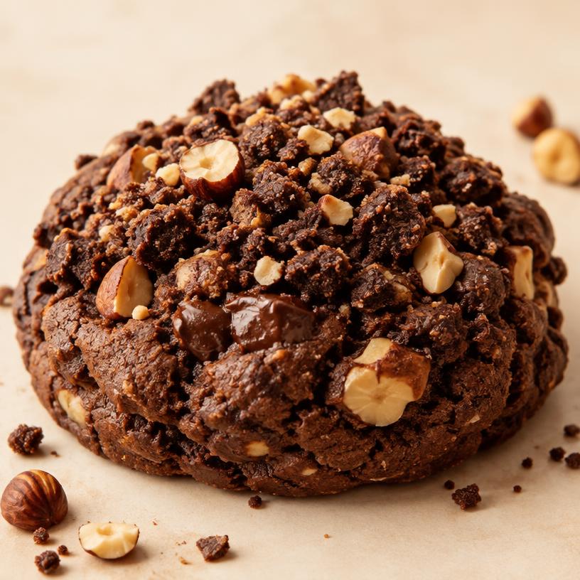 Galleta Crumble: Crumble de Galleta de Chocolate y Avellanas