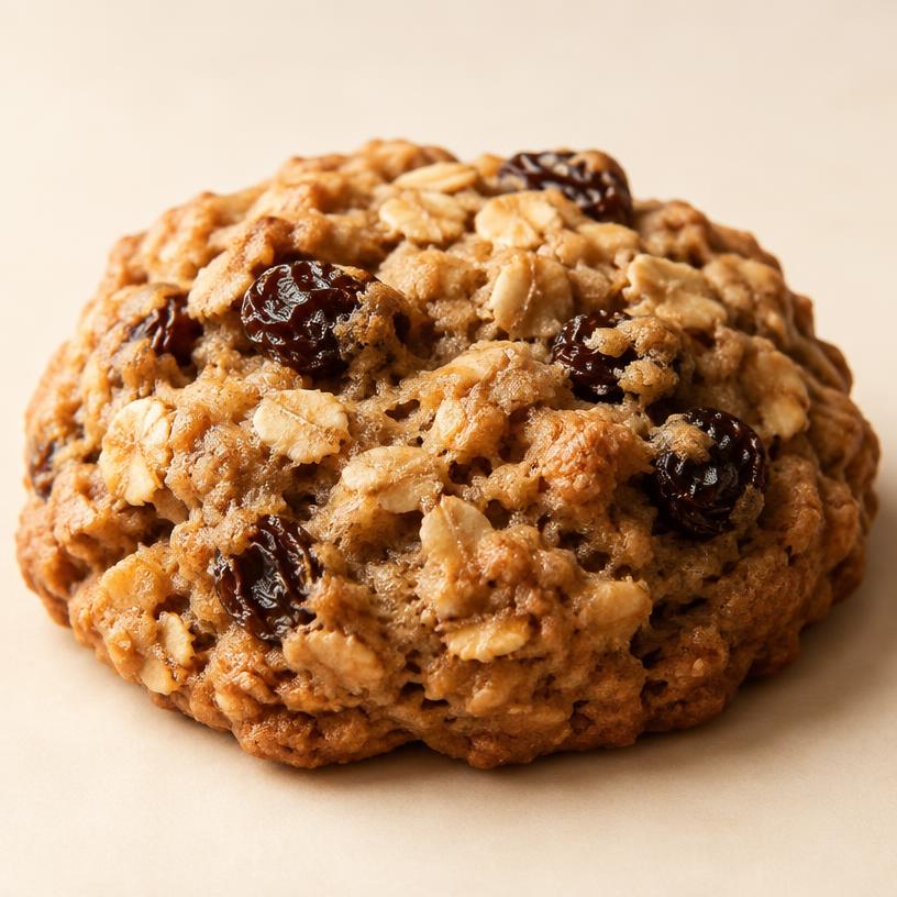 Galleta estilo Nueva York: Avena y pasas