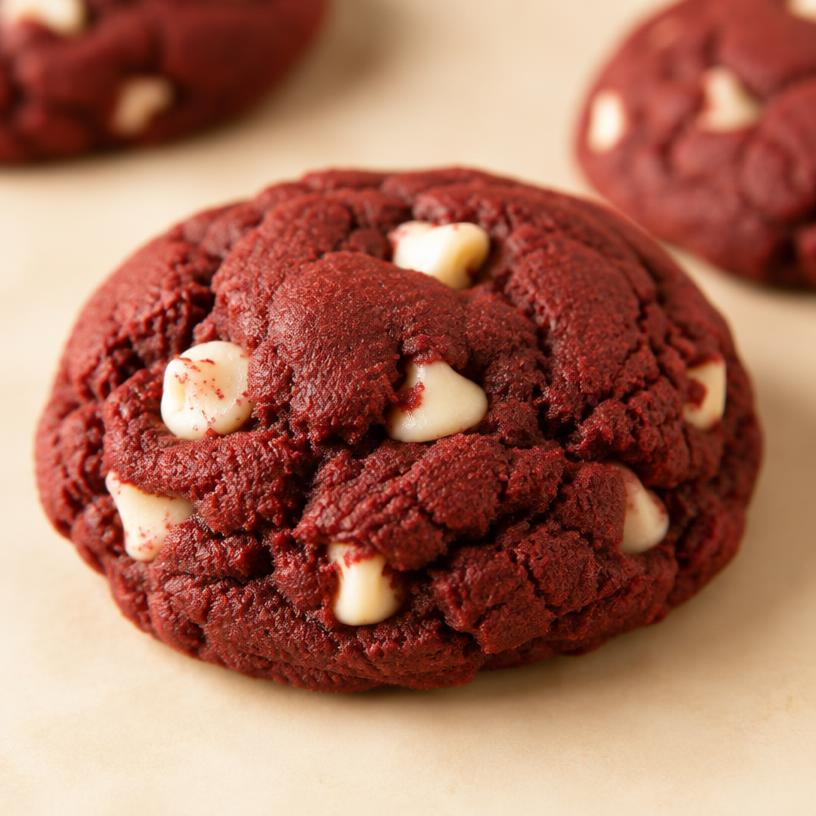 Galleta estilo Nueva York: Red Velvet estilo NY