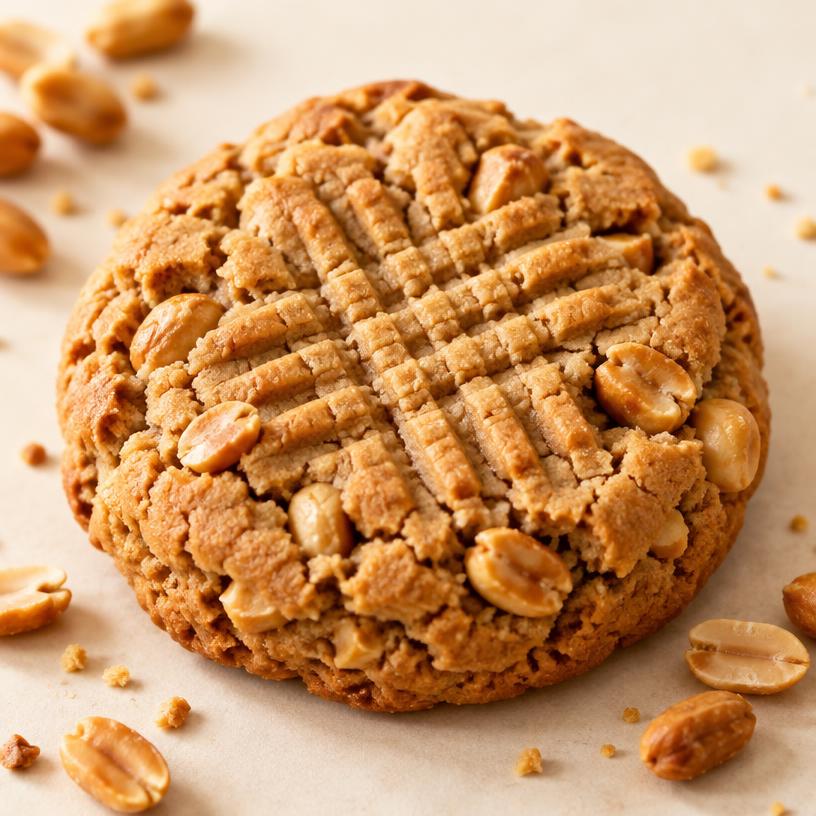 Galleta estilo Nueva York: Mantequilla de maní y chocolate